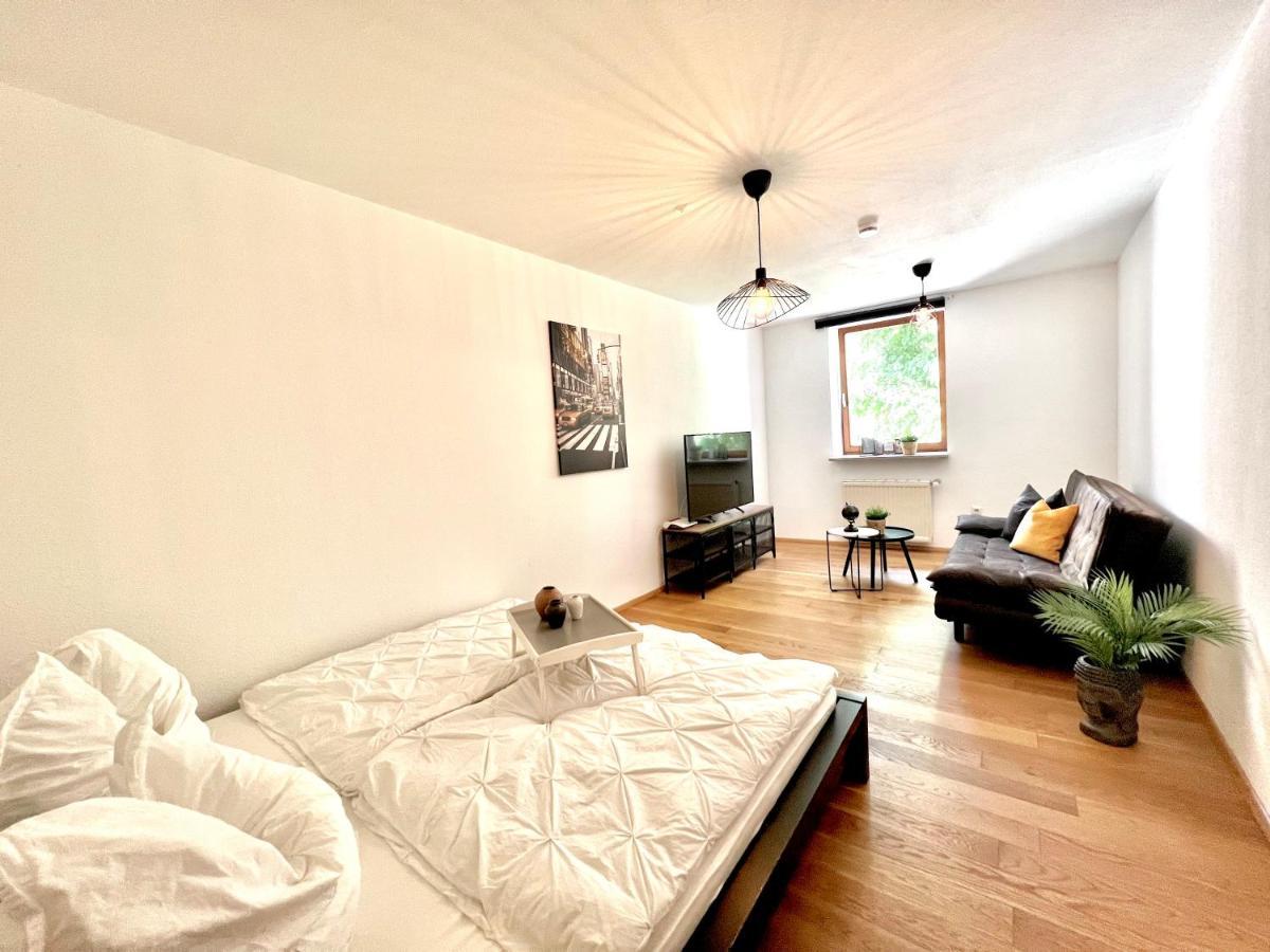 Wohnung In Augsburg - Innenstadt Exterior foto